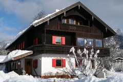 Haus an der Kräuterwiese im Winter